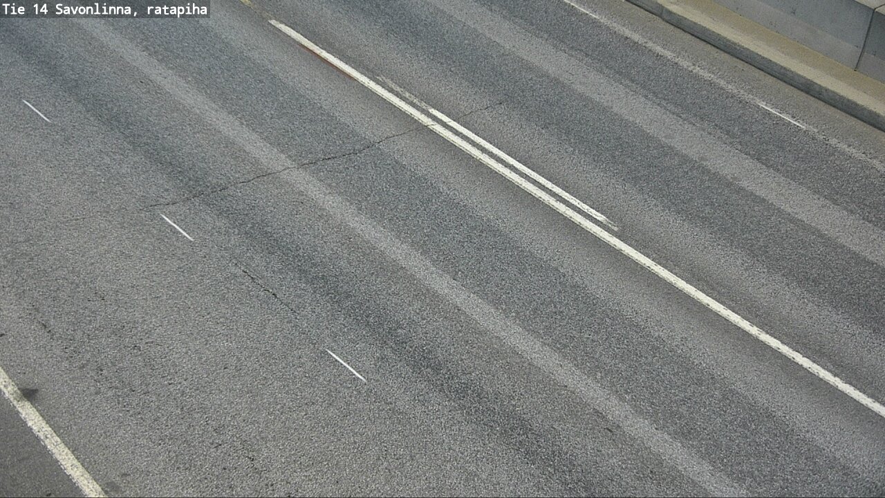 Weather Camera Image Väg 14 Nyslott, Ratapiha, Savonlinna, Etelä-Savo