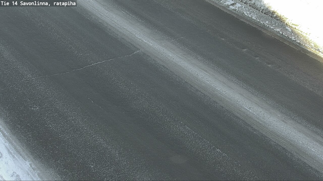 Weather Camera Image Road 14 Savonlinna, Ratapiha, Savonlinna, Etelä-Savo