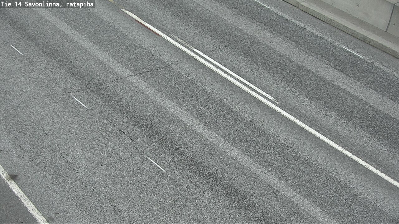 Weather Camera Image Väg 14 Nyslott, Ratapiha, Savonlinna, Etelä-Savo