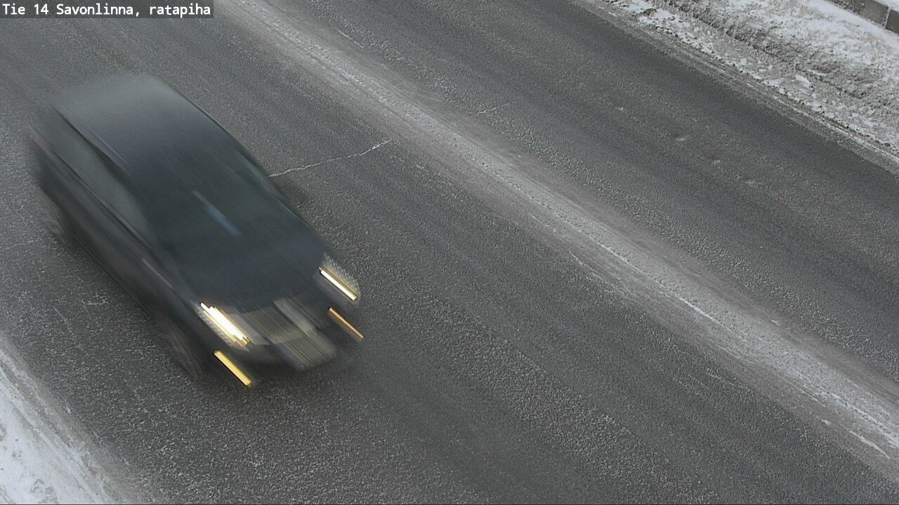 Weather Camera Image Road 14 Savonlinna, Ratapiha, Savonlinna, Etelä-Savo