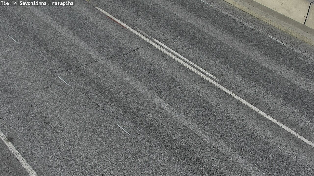 Weather Camera Image Väg 14 Nyslott, Ratapiha, Savonlinna, Etelä-Savo