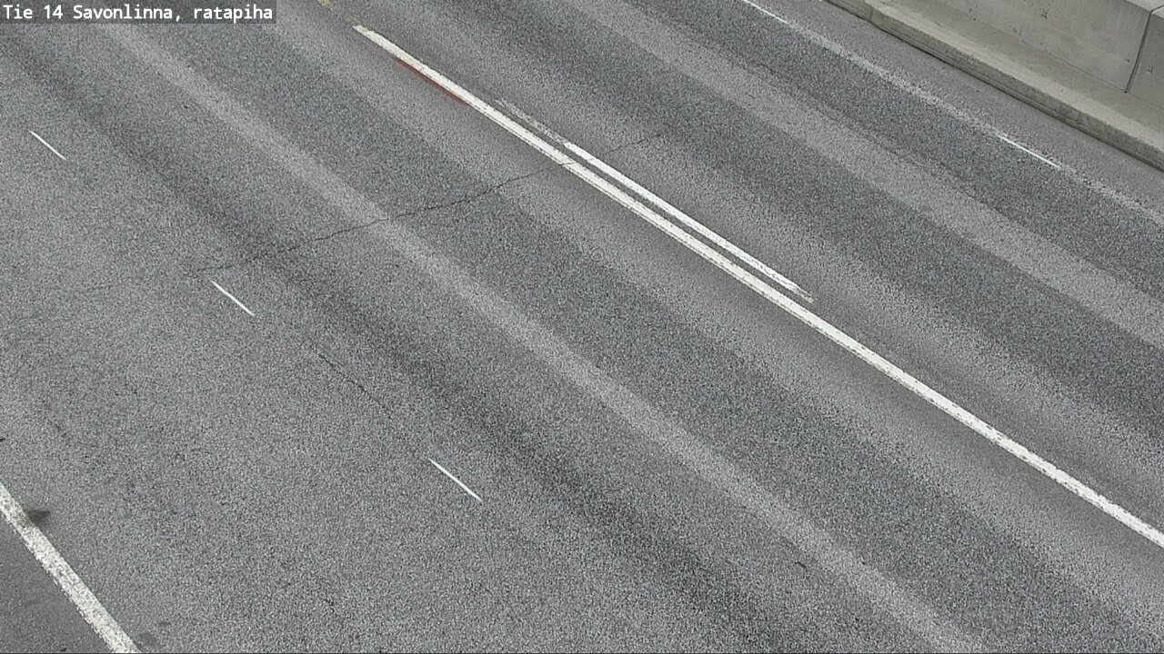Weather Camera Image Väg 14 Nyslott, Ratapiha, Savonlinna, Etelä-Savo