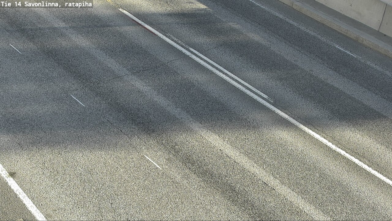 Weather Camera Image Road 14 Savonlinna, Ratapiha, Savonlinna, Etelä-Savo