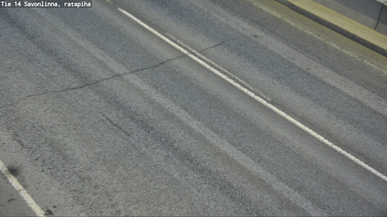 Weather Camera Image Väg 14 Nyslott, Ratapiha, Savonlinna, Etelä-Savo