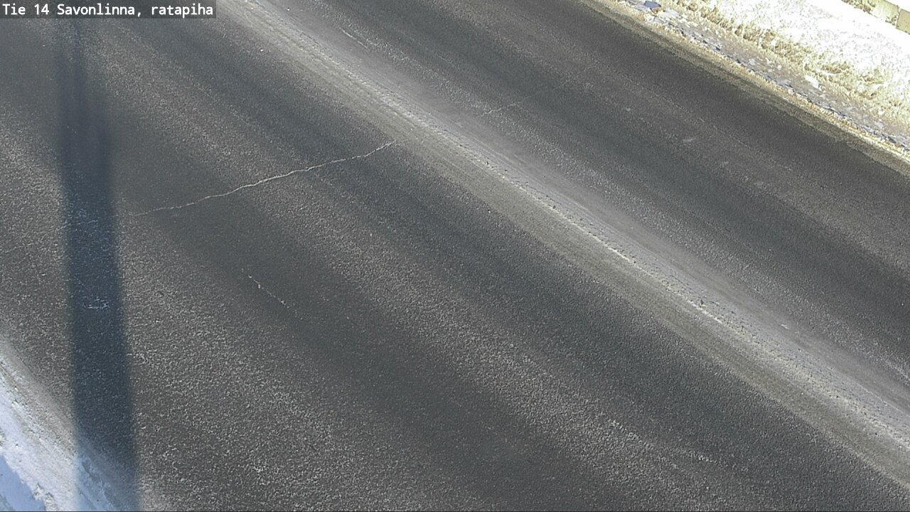 Weather Camera Image Road 14 Savonlinna, Ratapiha, Savonlinna, Etelä-Savo