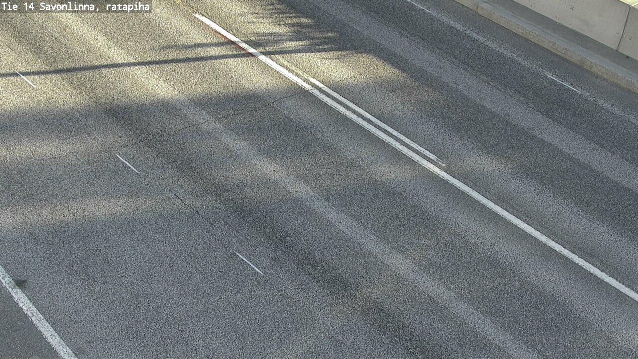 Weather Camera Image Road 14 Savonlinna, Ratapiha, Savonlinna, Etelä-Savo