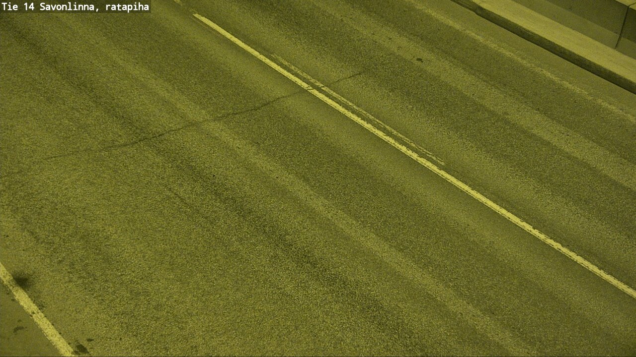 Weather Camera Image Väg 14 Nyslott, Ratapiha, Savonlinna, Etelä-Savo