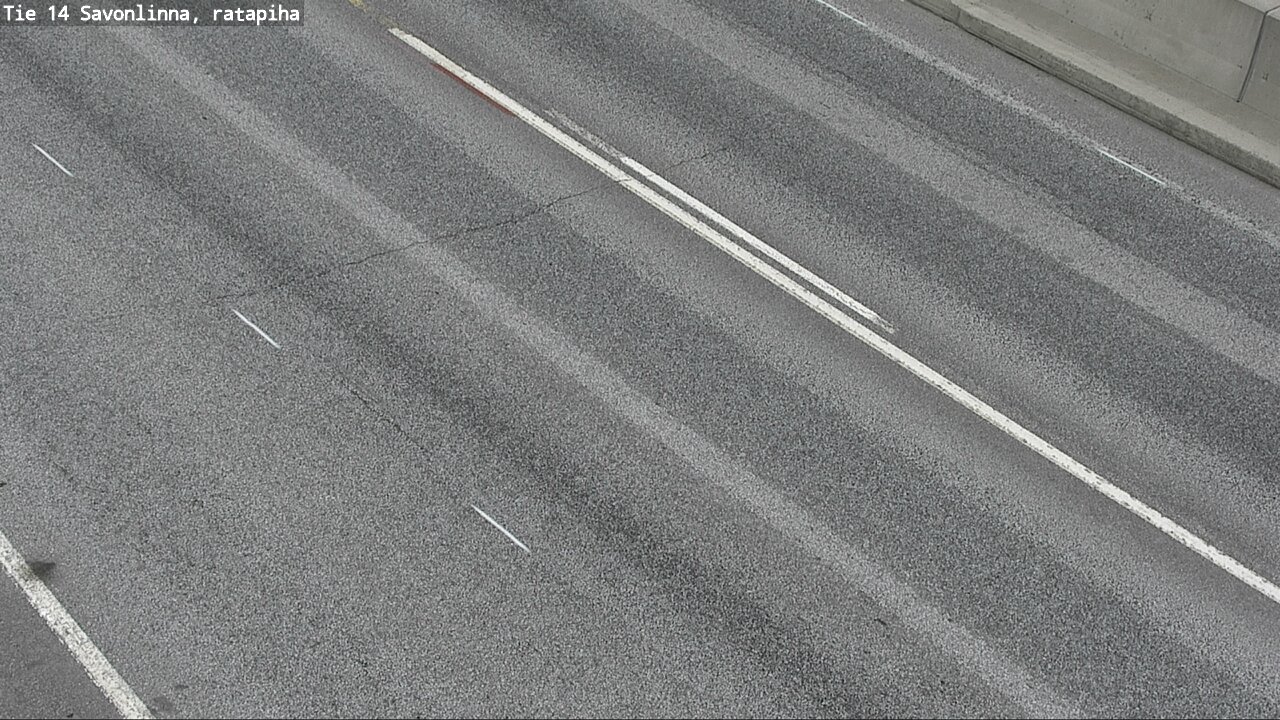 Weather Camera Image Väg 14 Nyslott, Ratapiha, Savonlinna, Etelä-Savo