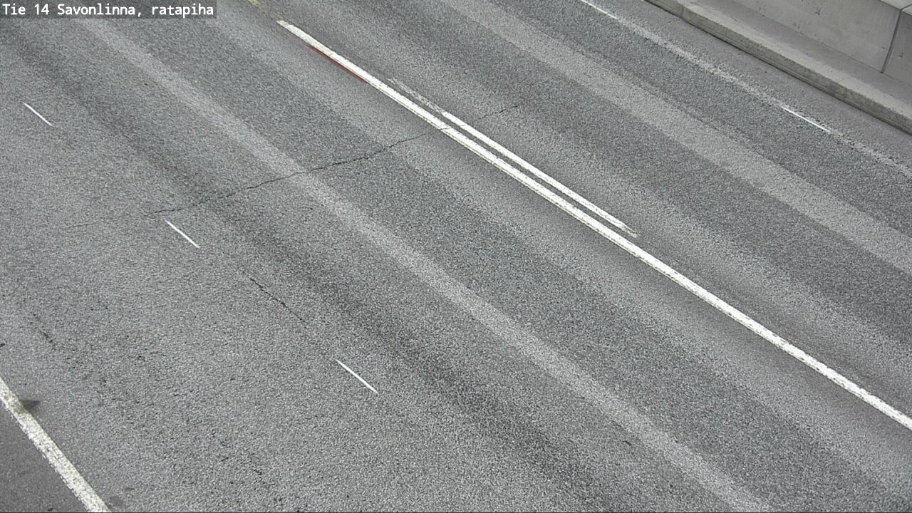 Weather Camera Image Väg 14 Nyslott, Ratapiha, Savonlinna, Etelä-Savo
