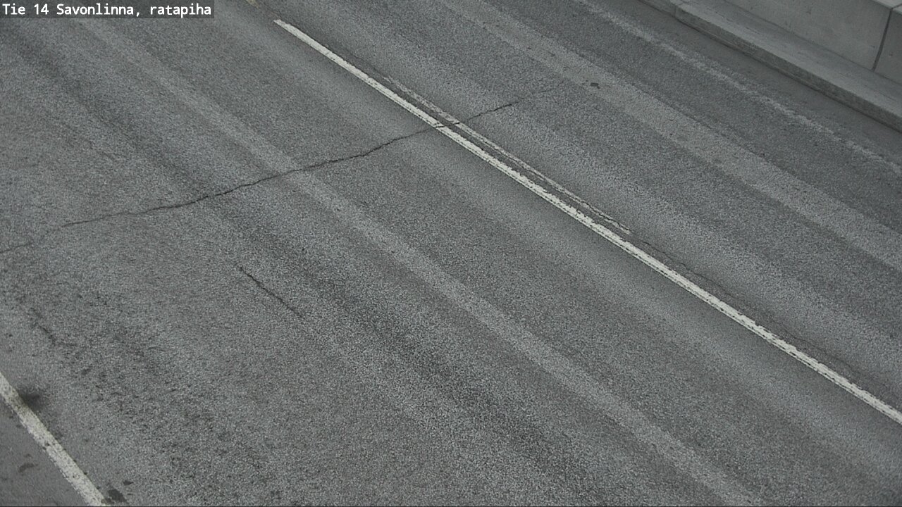 Weather Camera Image Väg 14 Nyslott, Ratapiha, Savonlinna, Etelä-Savo