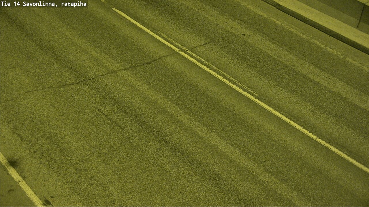 Weather Camera Image Väg 14 Nyslott, Ratapiha, Savonlinna, Etelä-Savo