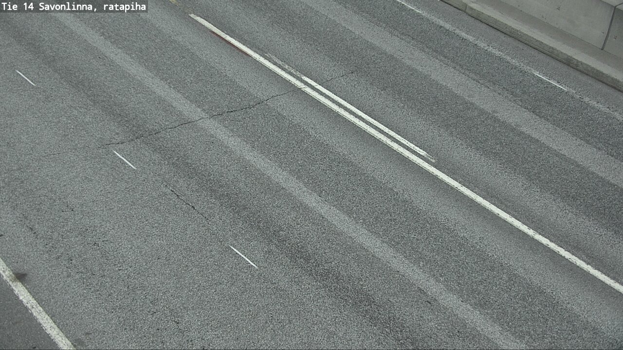 Weather Camera Image Väg 14 Nyslott, Ratapiha, Savonlinna, Etelä-Savo