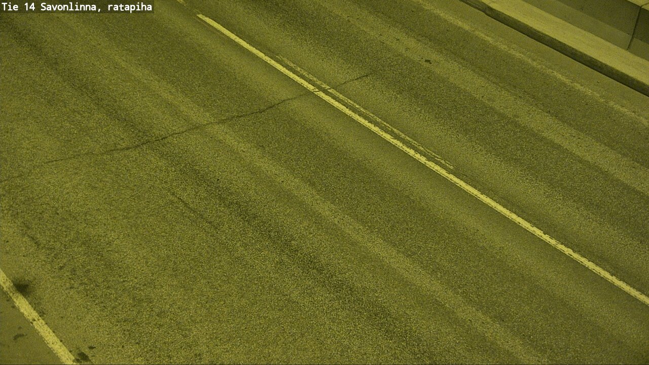 Weather Camera Image Väg 14 Nyslott, Ratapiha, Savonlinna, Etelä-Savo