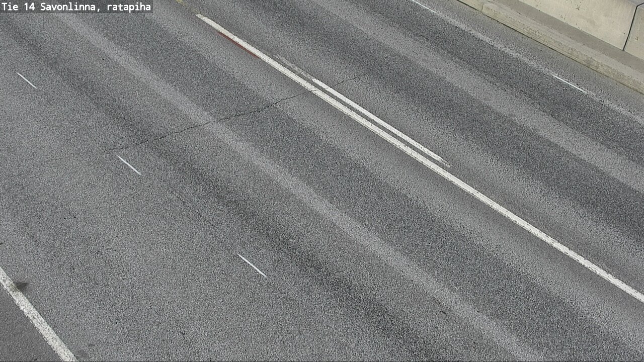 Weather Camera Image Väg 14 Nyslott, Ratapiha, Savonlinna, Etelä-Savo