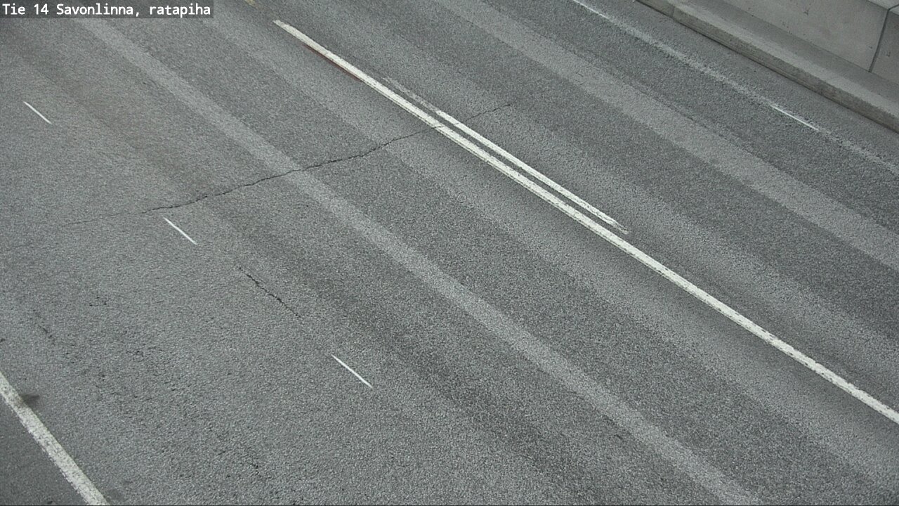 Weather Camera Image Väg 14 Nyslott, Ratapiha, Savonlinna, Etelä-Savo