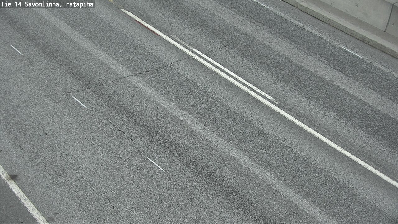 Weather Camera Image Väg 14 Nyslott, Ratapiha, Savonlinna, Etelä-Savo