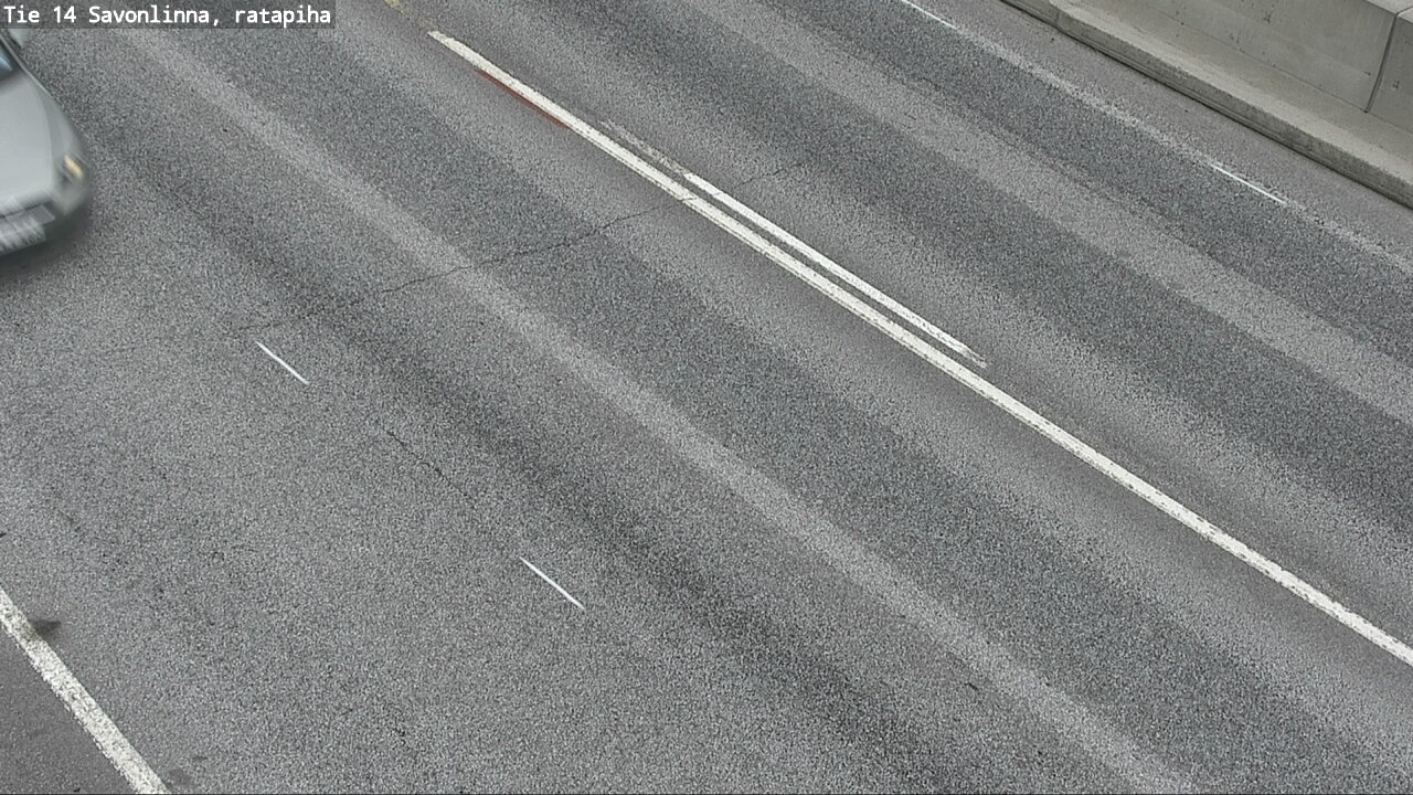 Weather Camera Image Väg 14 Nyslott, Ratapiha, Savonlinna, Etelä-Savo
