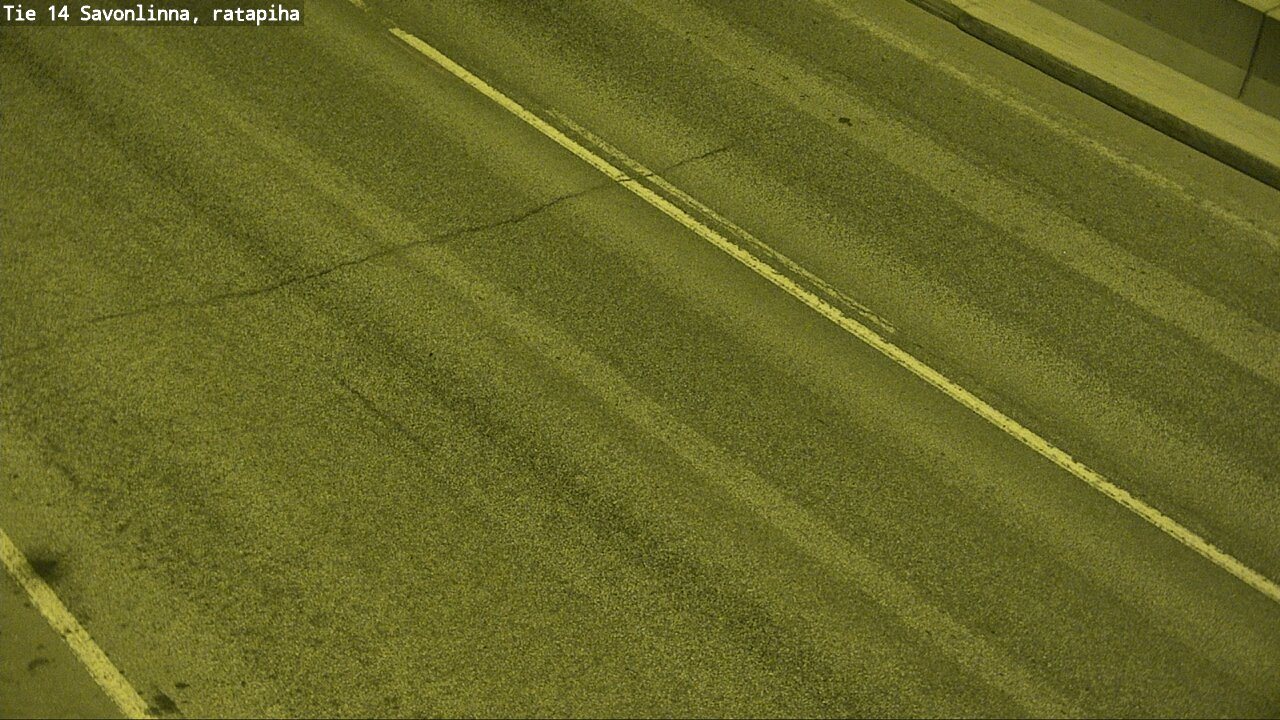 Weather Camera Image Väg 14 Nyslott, Ratapiha, Savonlinna, Etelä-Savo