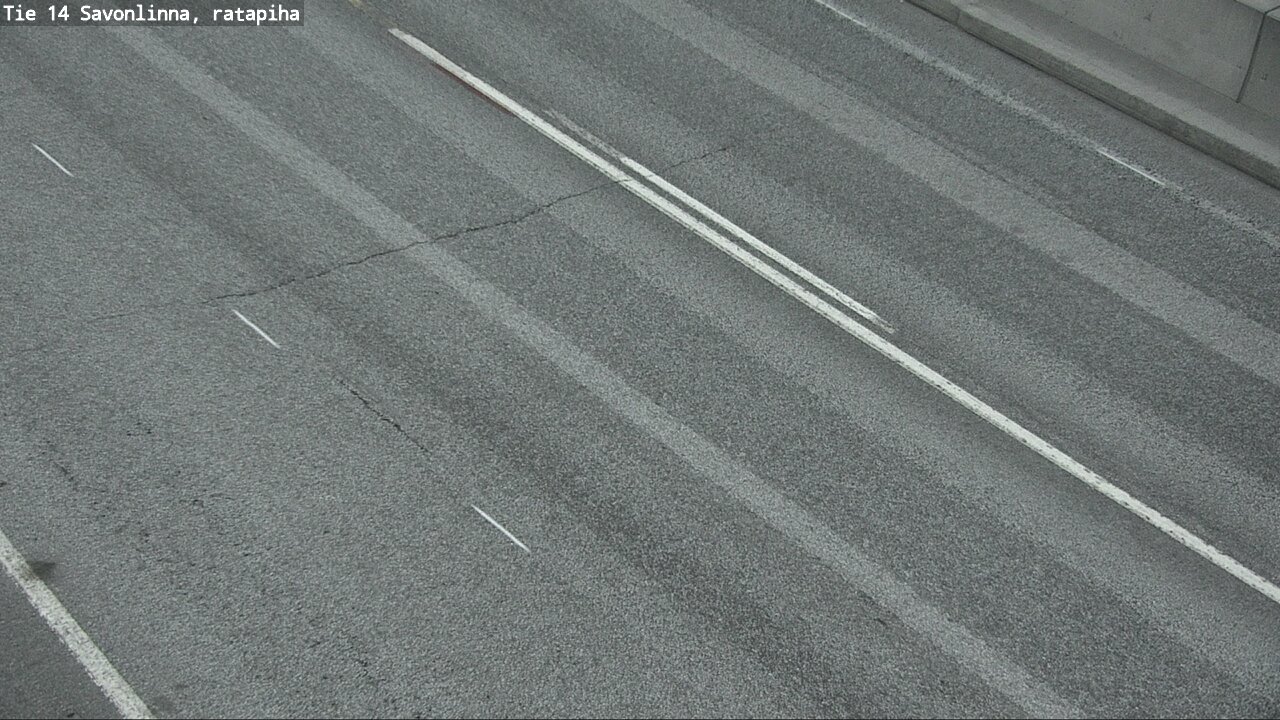 Weather Camera Image Väg 14 Nyslott, Ratapiha, Savonlinna, Etelä-Savo