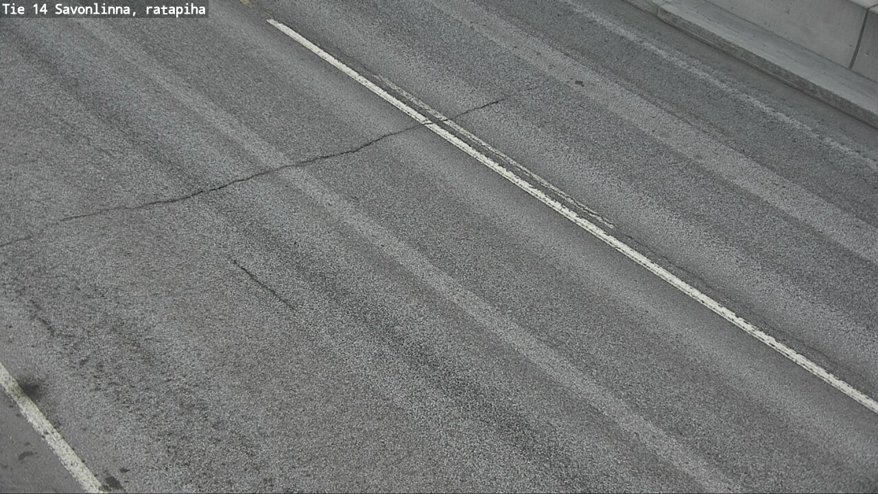Weather Camera Image Väg 14 Nyslott, Ratapiha, Savonlinna, Etelä-Savo
