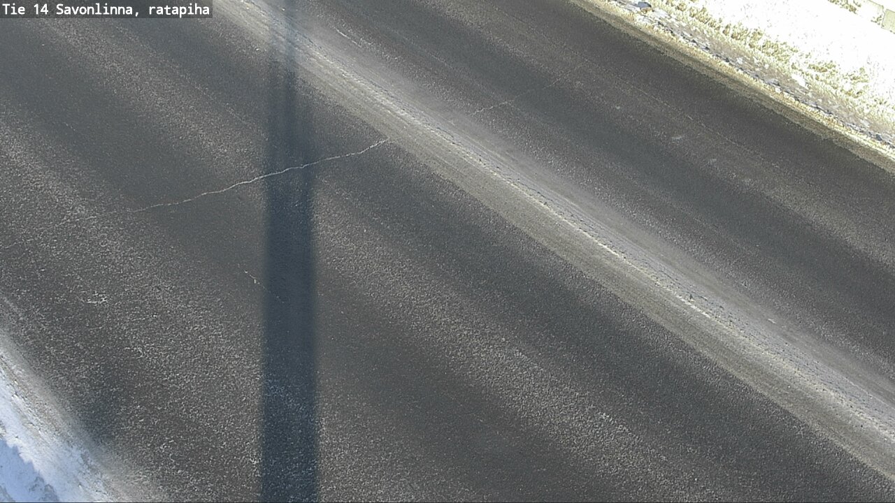 Weather Camera Image Road 14 Savonlinna, Ratapiha, Savonlinna, Etelä-Savo