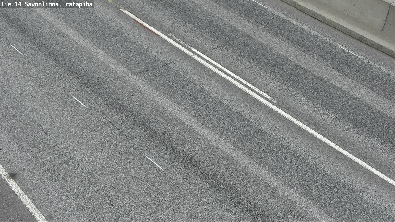 Weather Camera Image Väg 14 Nyslott, Ratapiha, Savonlinna, Etelä-Savo