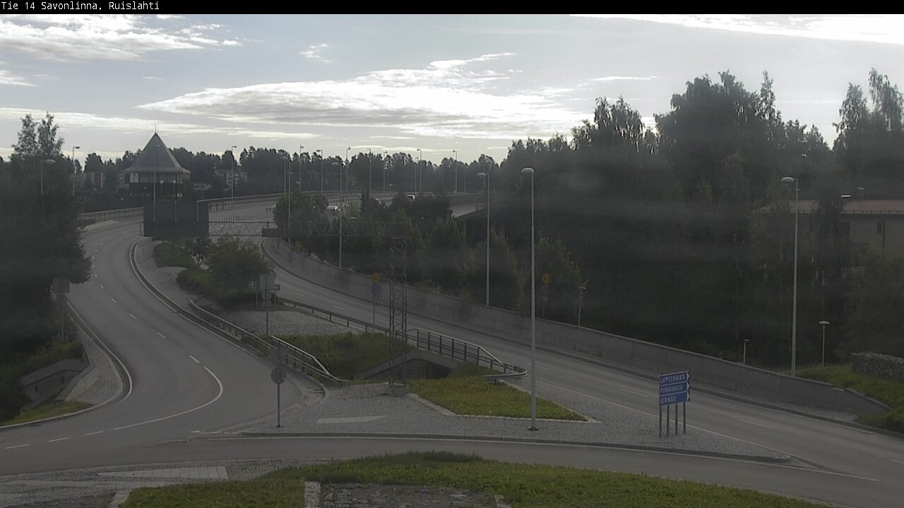 Kelikamerat Kuva Tie 14 Savonlinna, Ruislahti, Savonlinna, Etelä-Savo