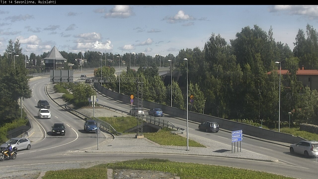 Kelikamerat Kuva Tie 14 Savonlinna, Ruislahti, Savonlinna, Etelä-Savo