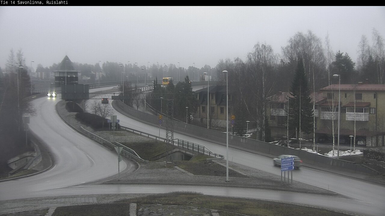 Kelikamerat Kuva Tie 14 Savonlinna, Ruislahti, Savonlinna, Etelä-Savo