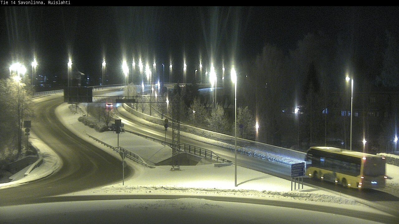 Kelikamerat Kuva Tie 14 Savonlinna, Ruislahti, Savonlinna, Etelä-Savo