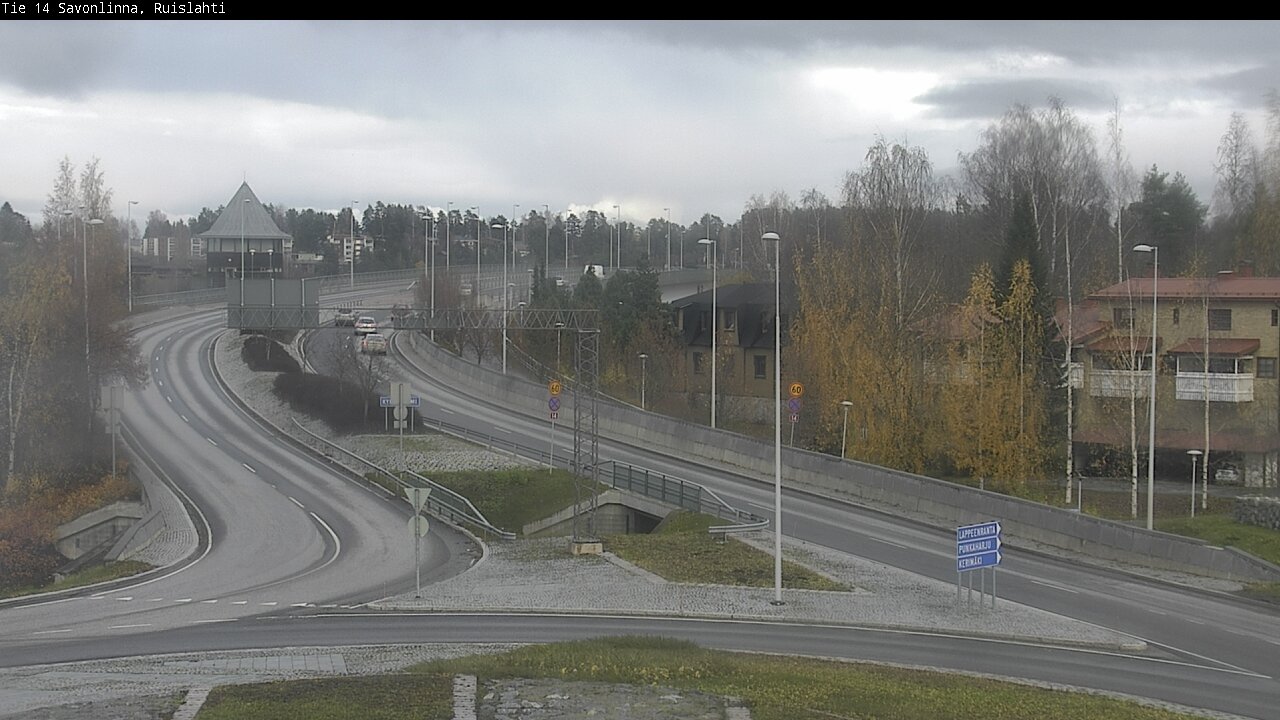 Kelikamerat Kuva Tie 14 Savonlinna, Ruislahti, Savonlinna, Etelä-Savo