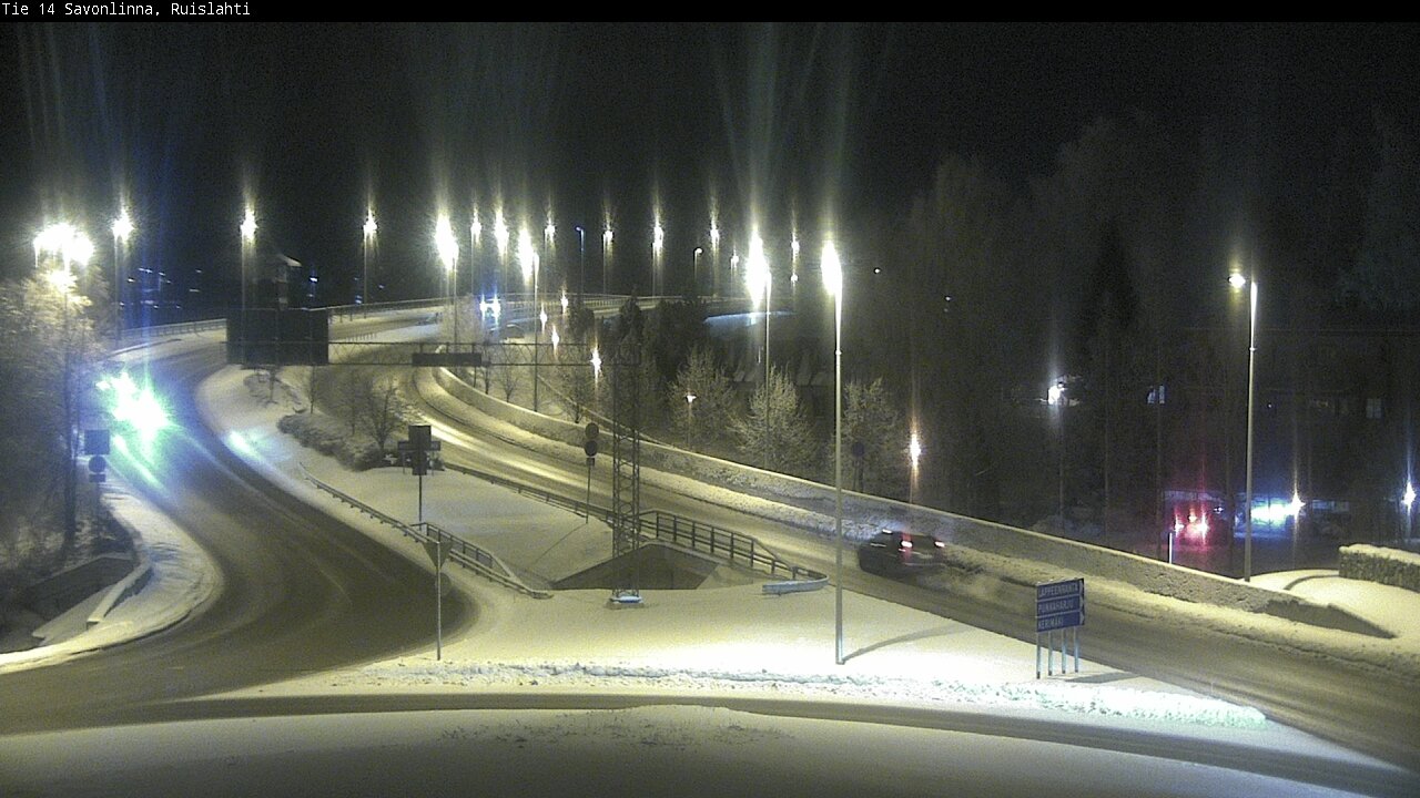 Kelikamerat Kuva Tie 14 Savonlinna, Ruislahti, Savonlinna, Etelä-Savo