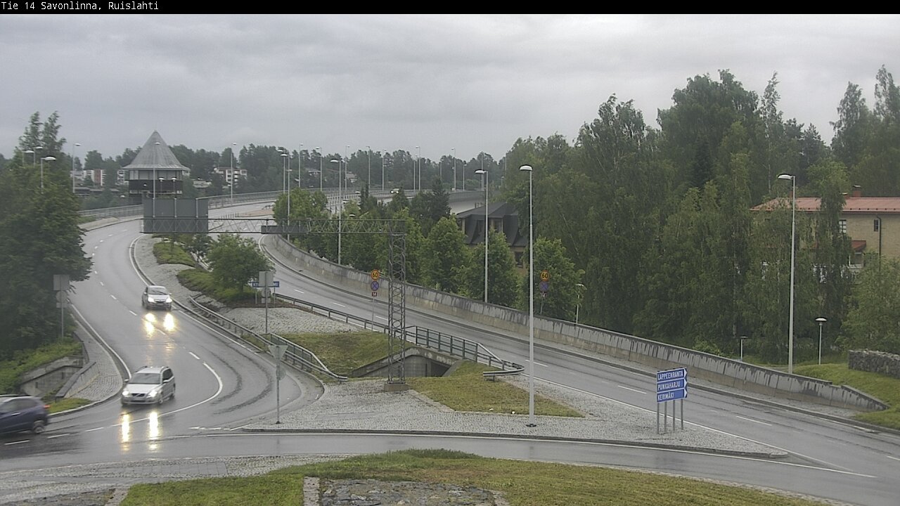 Kelikamerat Kuva Tie 14 Savonlinna, Ruislahti, Savonlinna, Etelä-Savo