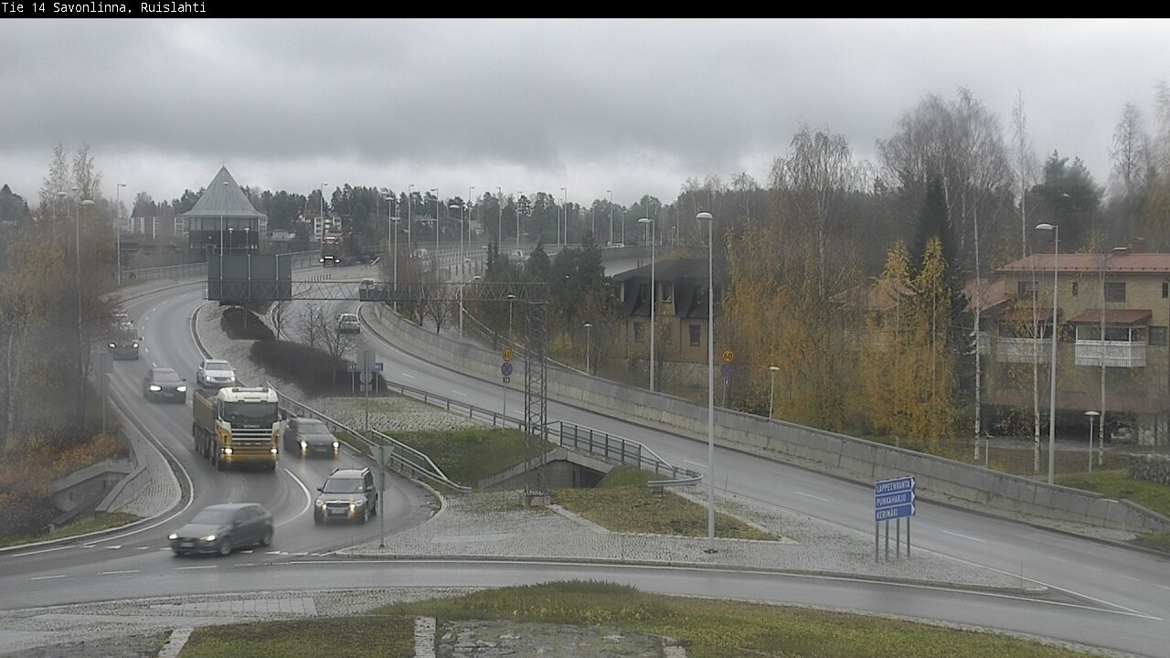 Kelikamerat Kuva Tie 14 Savonlinna, Ruislahti, Savonlinna, Etelä-Savo