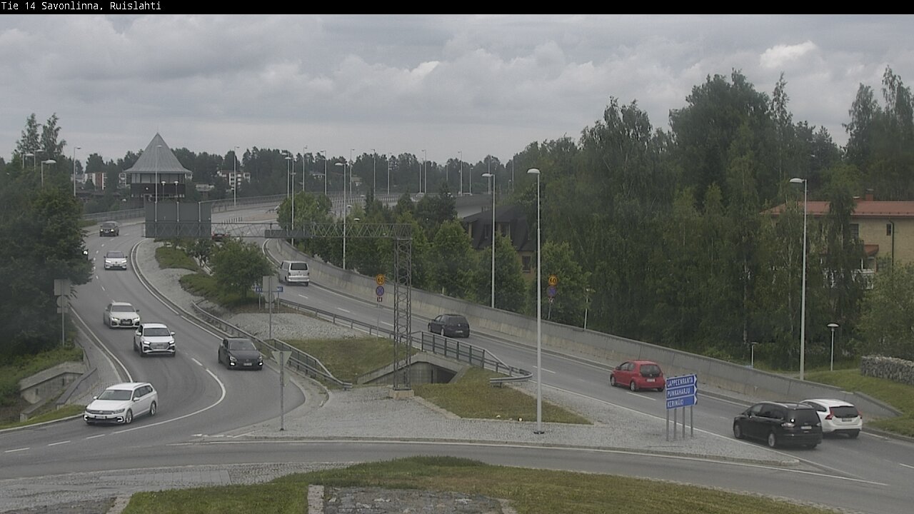 Kelikamerat Kuva Tie 14 Savonlinna, Ruislahti, Savonlinna, Etelä-Savo