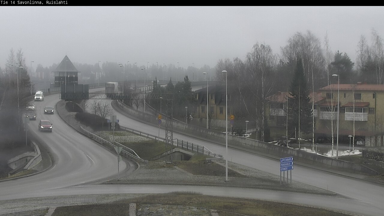 Kelikamerat Kuva Tie 14 Savonlinna, Ruislahti, Savonlinna, Etelä-Savo