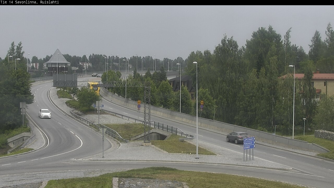 Kelikamerat Kuva Tie 14 Savonlinna, Ruislahti, Savonlinna, Etelä-Savo