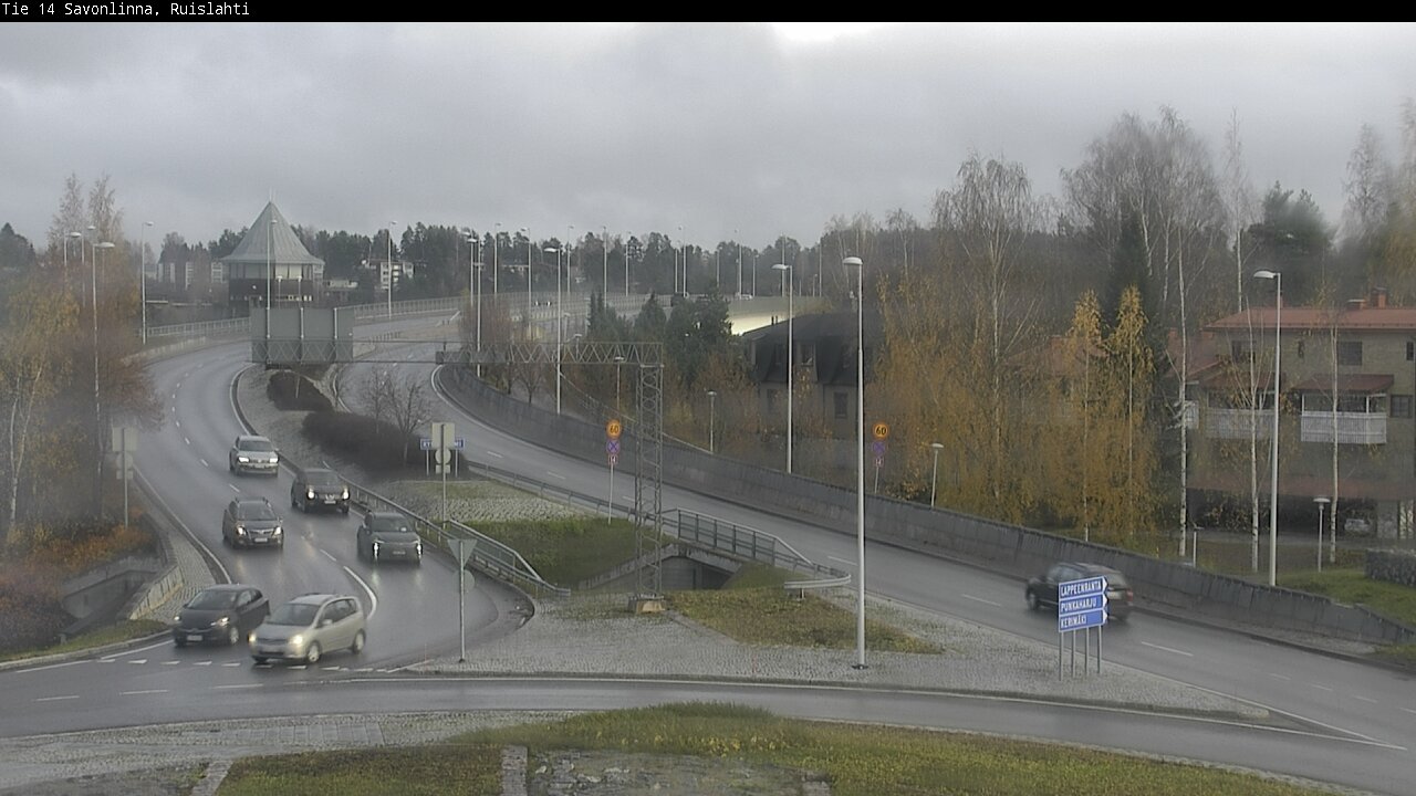 Kelikamerat Kuva Tie 14 Savonlinna, Ruislahti, Savonlinna, Etelä-Savo