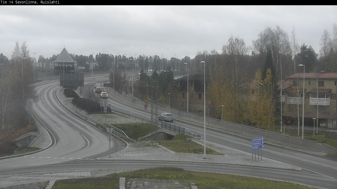 Kelikamerat Kuva Tie 14 Savonlinna, Ruislahti, Savonlinna, Etelä-Savo