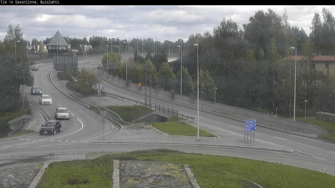 Kelikamerat Kuva Tie 14 Savonlinna, Ruislahti, Savonlinna, Etelä-Savo