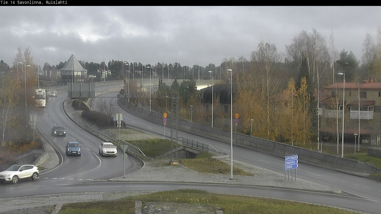 Kelikamerat Kuva Tie 14 Savonlinna, Ruislahti, Savonlinna, Etelä-Savo