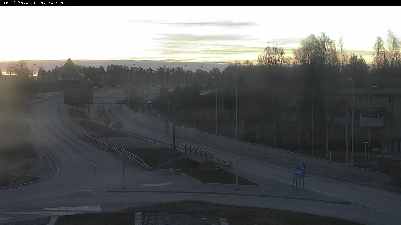 Kelikamerat Kuva Tie 14 Savonlinna, Ruislahti, Savonlinna, Etelä-Savo