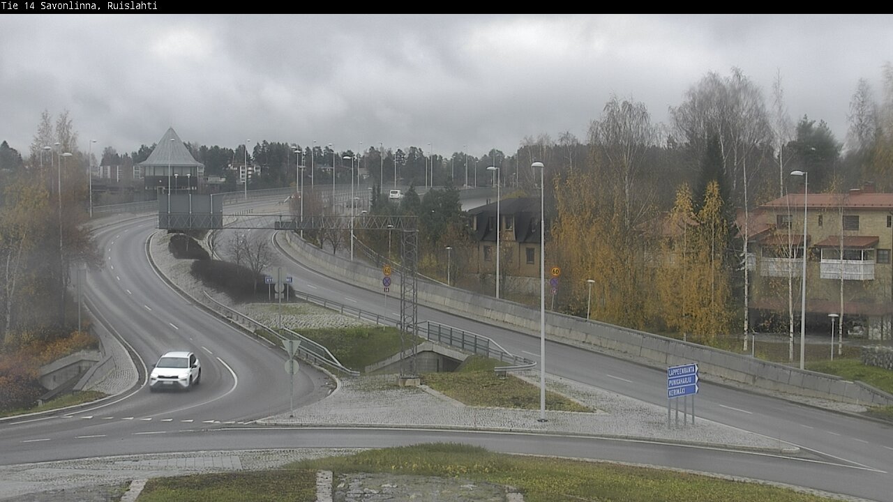 Kelikamerat Kuva Tie 14 Savonlinna, Ruislahti, Savonlinna, Etelä-Savo