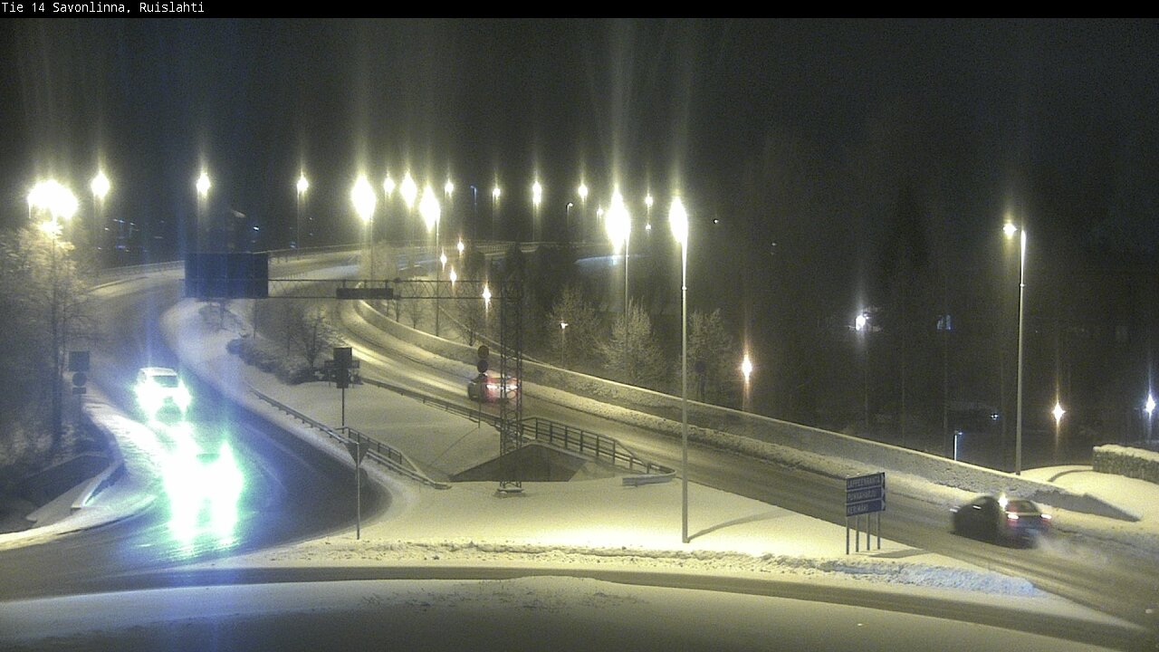 Kelikamerat Kuva Tie 14 Savonlinna, Ruislahti, Savonlinna, Etelä-Savo