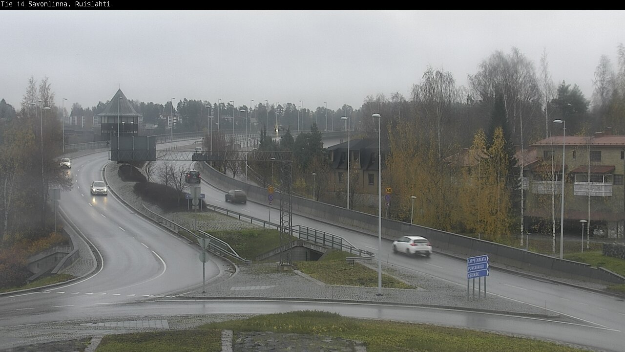 Kelikamerat Kuva Tie 14 Savonlinna, Ruislahti, Savonlinna, Etelä-Savo