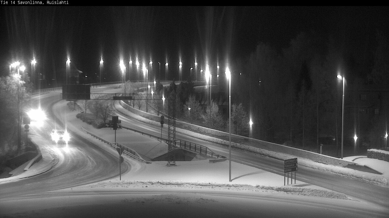 Kelikamerat Kuva Tie 14 Savonlinna, Ruislahti, Savonlinna, Etelä-Savo