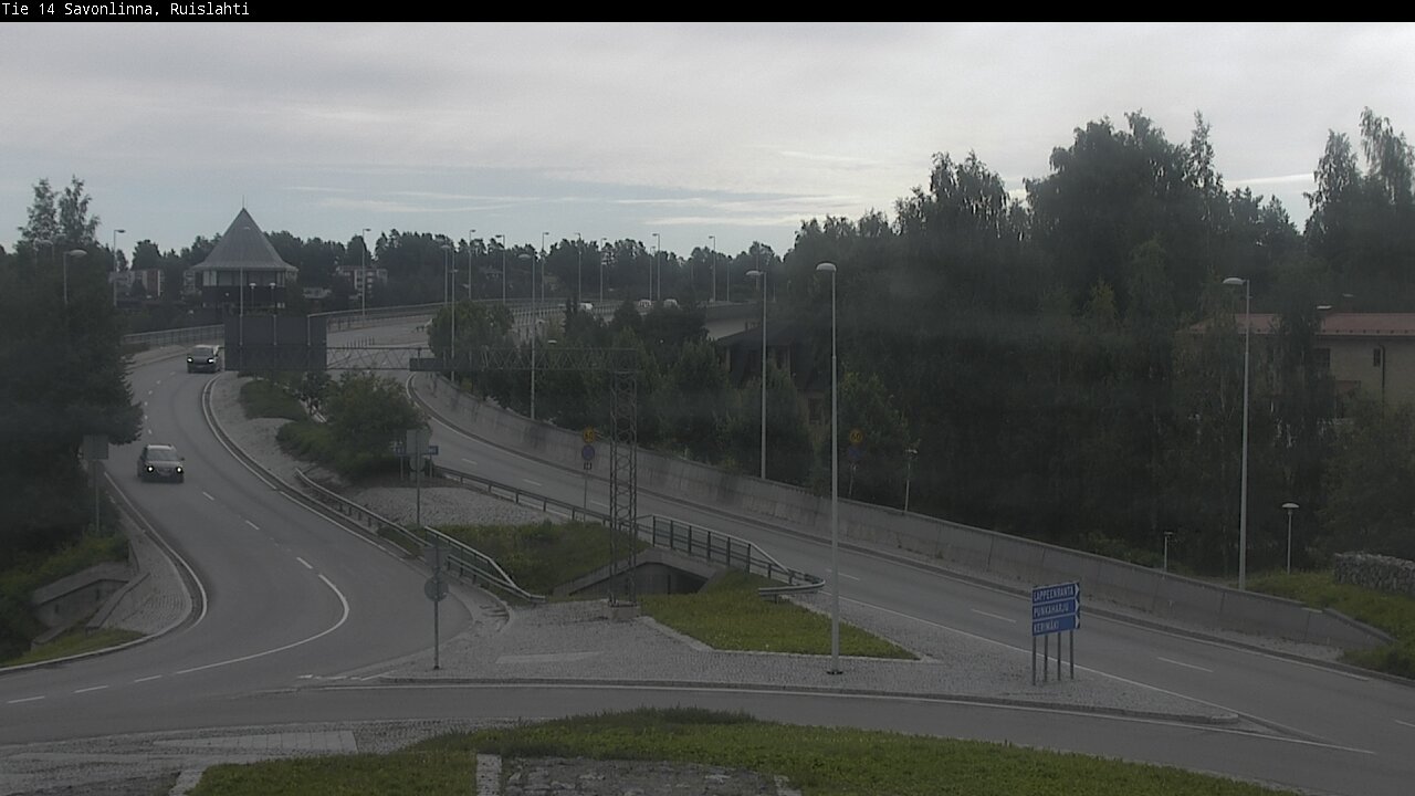 Kelikamerat Kuva Tie 14 Savonlinna, Ruislahti, Savonlinna, Etelä-Savo