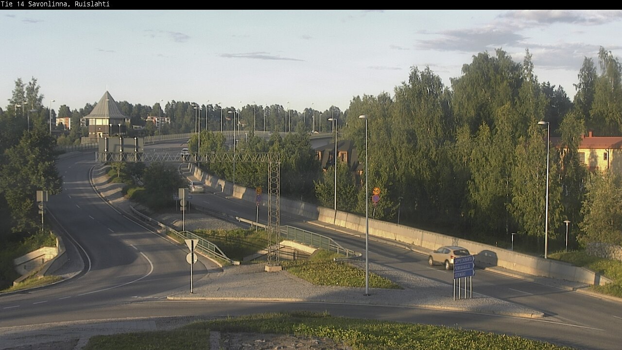 Kelikamerat Kuva Tie 14 Savonlinna, Ruislahti, Savonlinna, Etelä-Savo