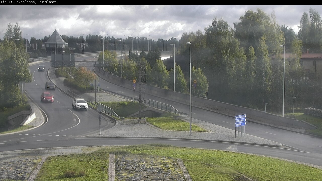 Kelikamerat Kuva Tie 14 Savonlinna, Ruislahti, Savonlinna, Etelä-Savo