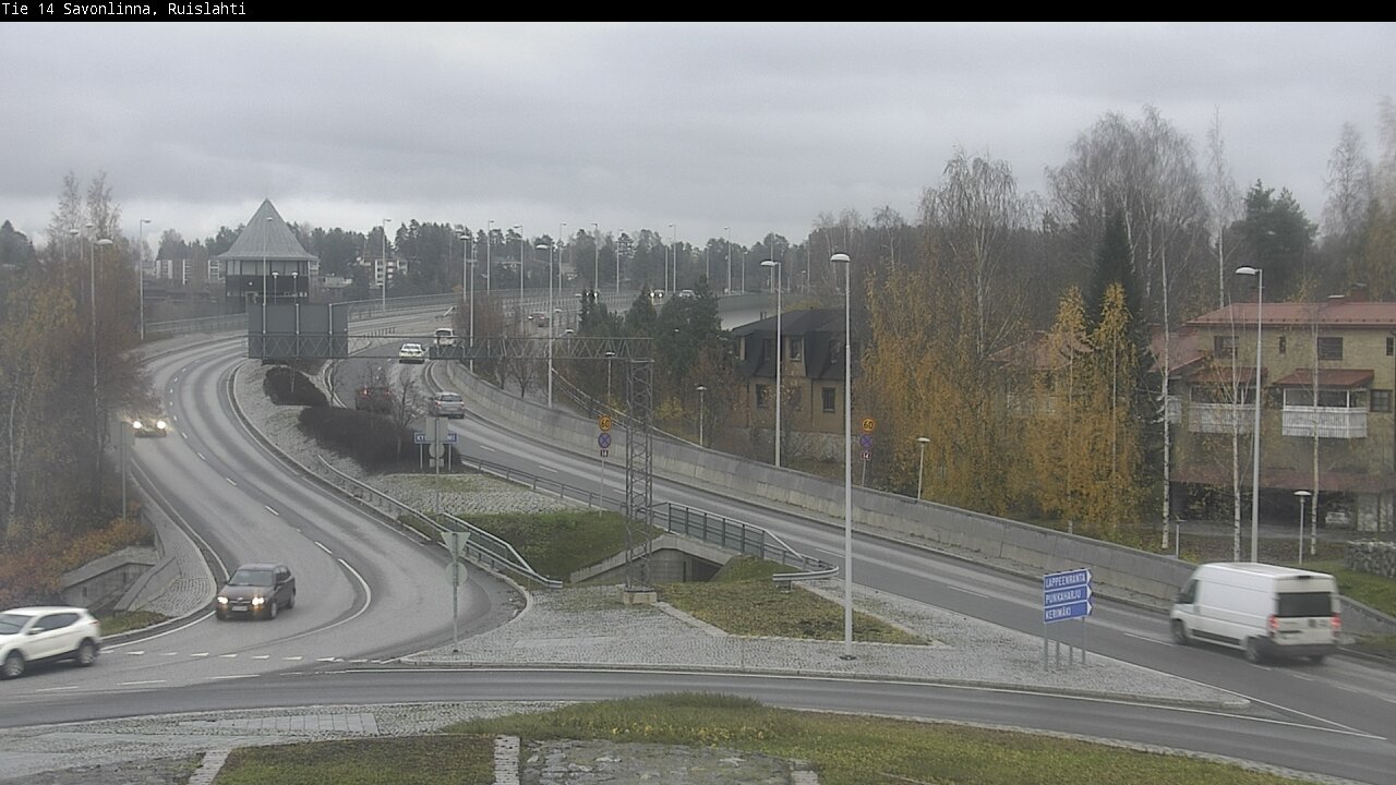 Kelikamerat Kuva Tie 14 Savonlinna, Ruislahti, Savonlinna, Etelä-Savo